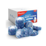 Vacplus Automatic Toilet Bowl Cleaner Tablets, Bathroom Toilet Tank Cleaner (12 PACK)