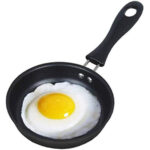 Mini Frying Pan for One Egg, 4.7″ 12cm Mini Egg Frying Pan