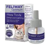 FELIWAY Optimum Cat, Enhanced Calming Pheromone Diffuser, 30 Day Refill – 1 Pack