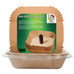 Craftsboys Air Fryer Liners, 6.3 inch Disposable Parchment Paper Liners