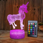 XEUYUTR Unicorn LED Night Light Lamp