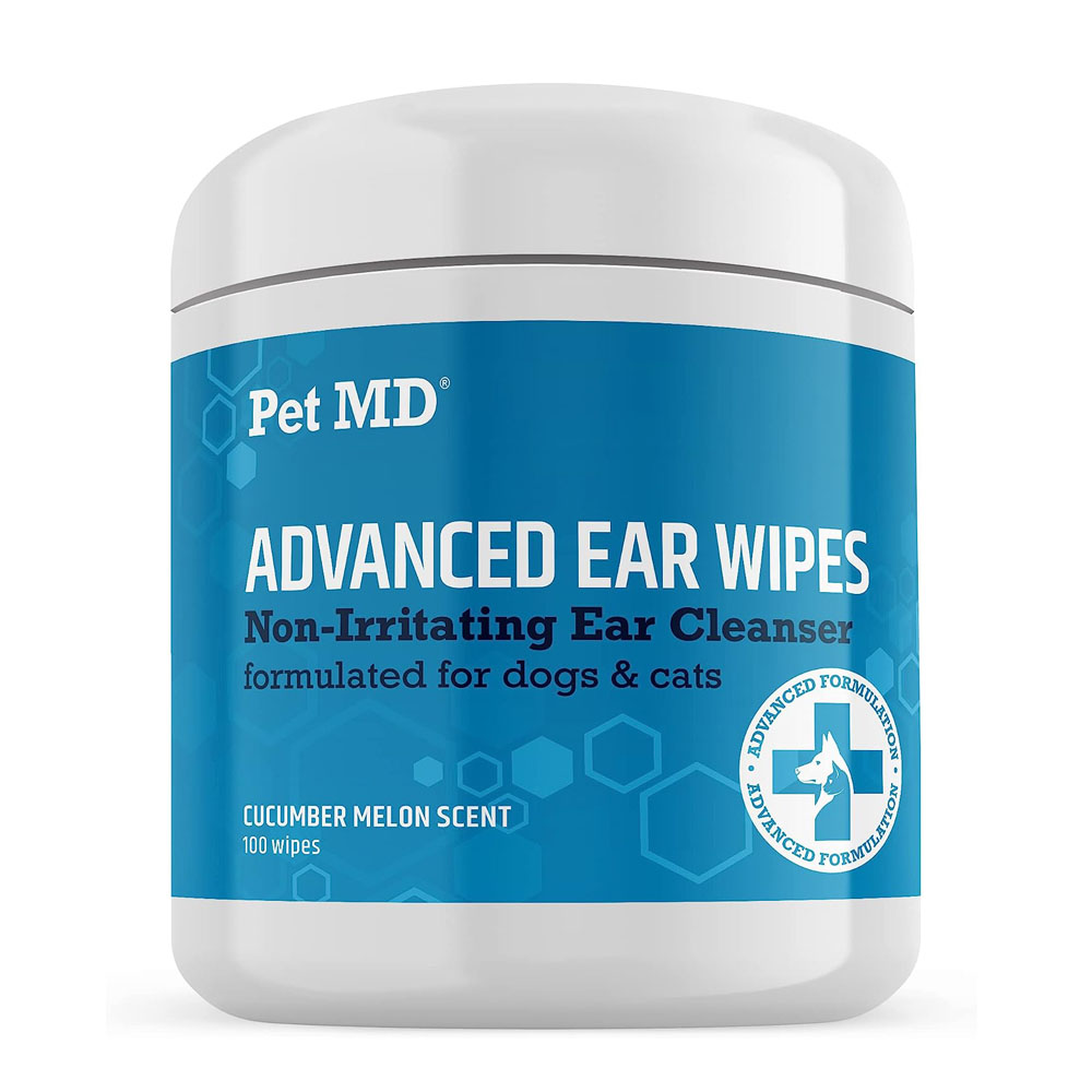 8-1.jpg Pet MD Cat and Dog Ear Cleaner Wipes - Image 1