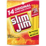 Slim Jim Snack Sized Original Smoked Snack Stick