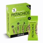 Wonderful Pistachios No Shells, Roasted & Salted Nuts, 0.75 Ounce Bags (Pack of 9)